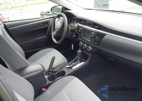 2016 Toyota Corolla L z USA, uszkodzony, nr VIN 2T1BURHE6GC735745